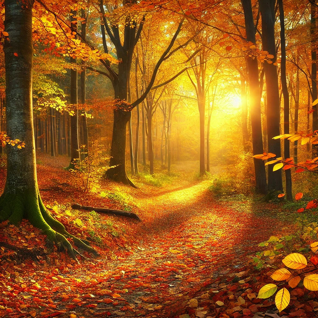 🍁🍂 Who else loves this time of year? #AutumnVibes #GoldenHour #FallMagic #NatureWalks #AutumnLeaves #CozySeason #ForestWander #GoldenGlow #FallInLoveWithNature #SeasonOfChange"