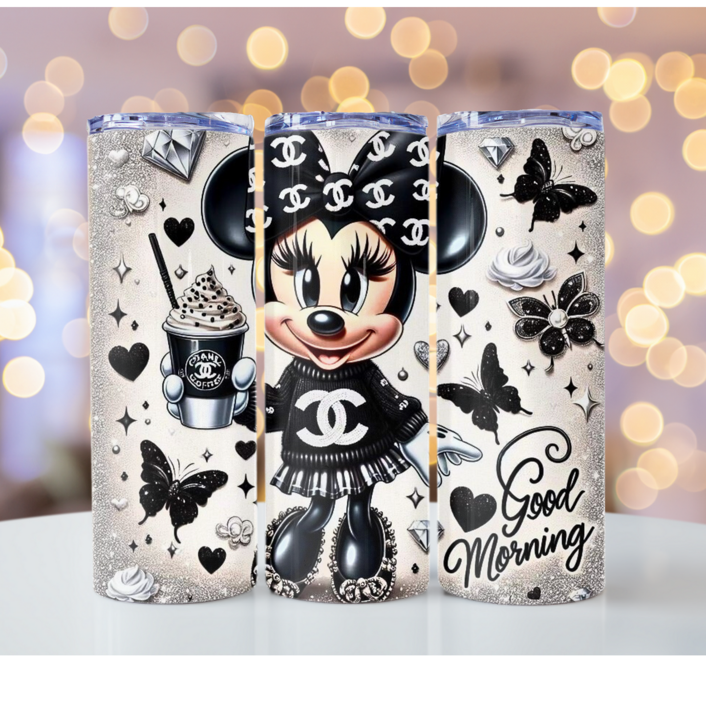 *0001 Christmas 20oz Mini Micky Mouse Tumbler Wrap Louis Vuitton Tumbler Wrap Glitter Seamless Pattern Chanel Tumbler Wrap Fashion Tumbler Wrap (Copy)