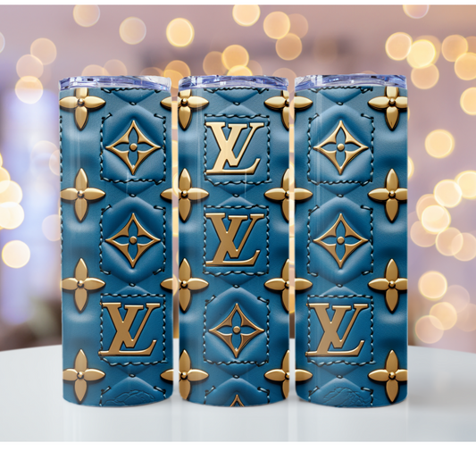 Metallic Blue Gold PNG, Christmas Tumbler Wrap,3D TUMBLER WRAP,Inflated Tumbler Png,luxury tumbler,PNG bundle,Etsy Tumbler Designs,Sublimation Tumbler Wraps (2025) - Download Tumbler Wraps Creative Fabrica