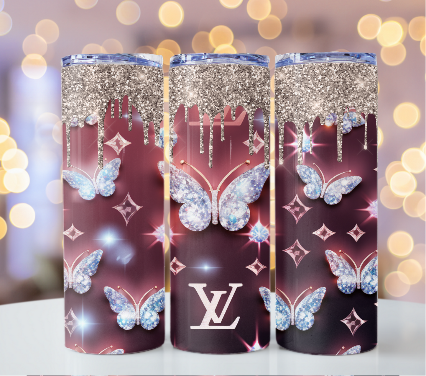 4PNG Bundle Sparkle Glitter Drips Black and Gold 20oz Skinny Gucci Louis Vuitton Tumbler Wrap Fashion Tumbler Wrap Luxury Tumbler Wrap Glitter Tumbler Wrap