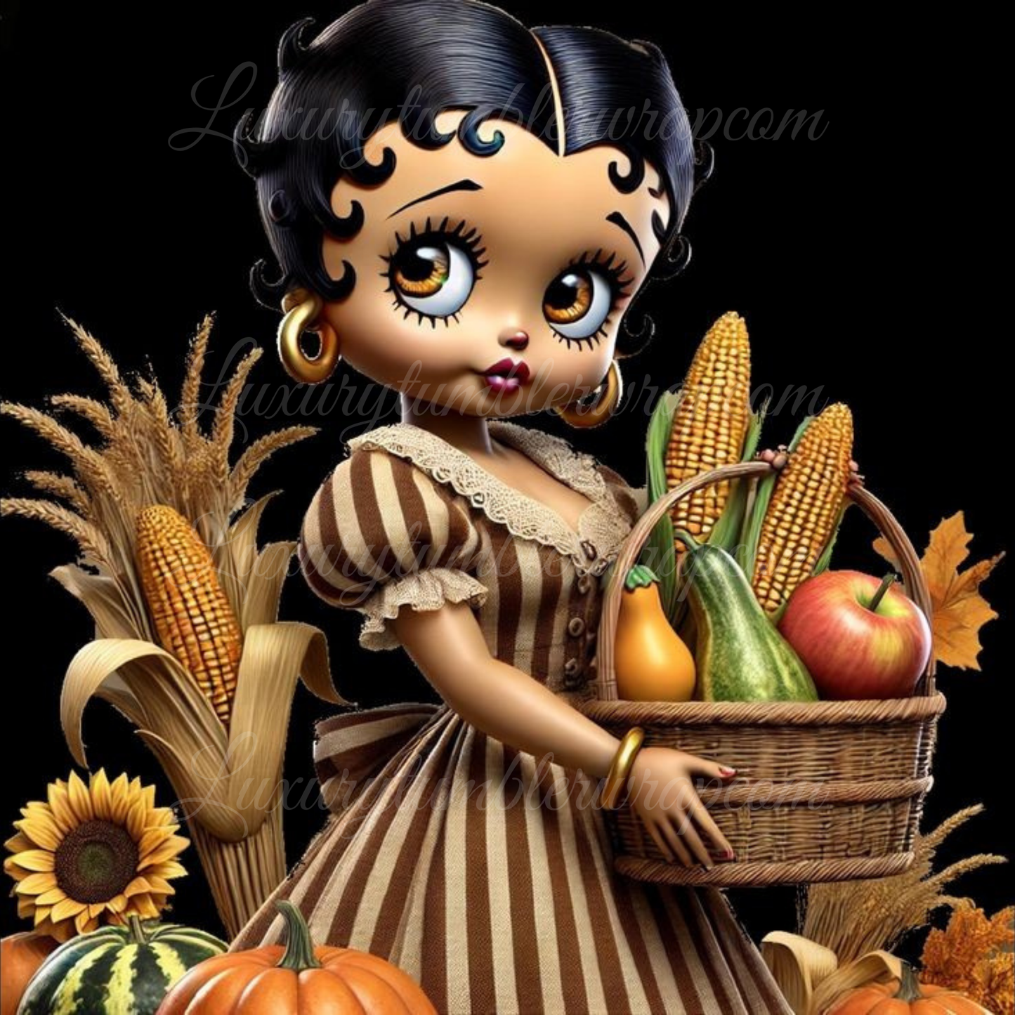 Betty Boop Digital Art Collection - Timeless Vintage Charm