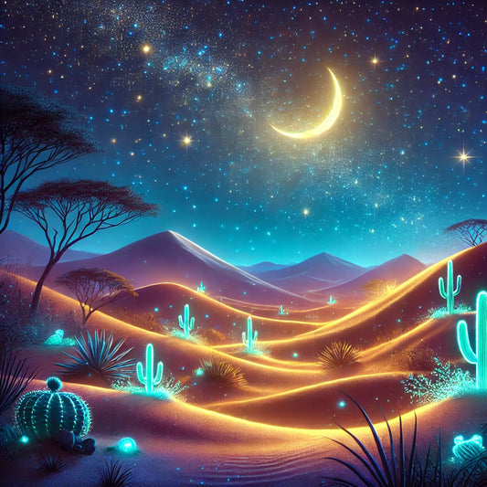 Surreal Dreamlike Golden Art at Twilight with Glowing Magical Wallpaper #art #ai #digitalart #DigitalSelling #digitartist