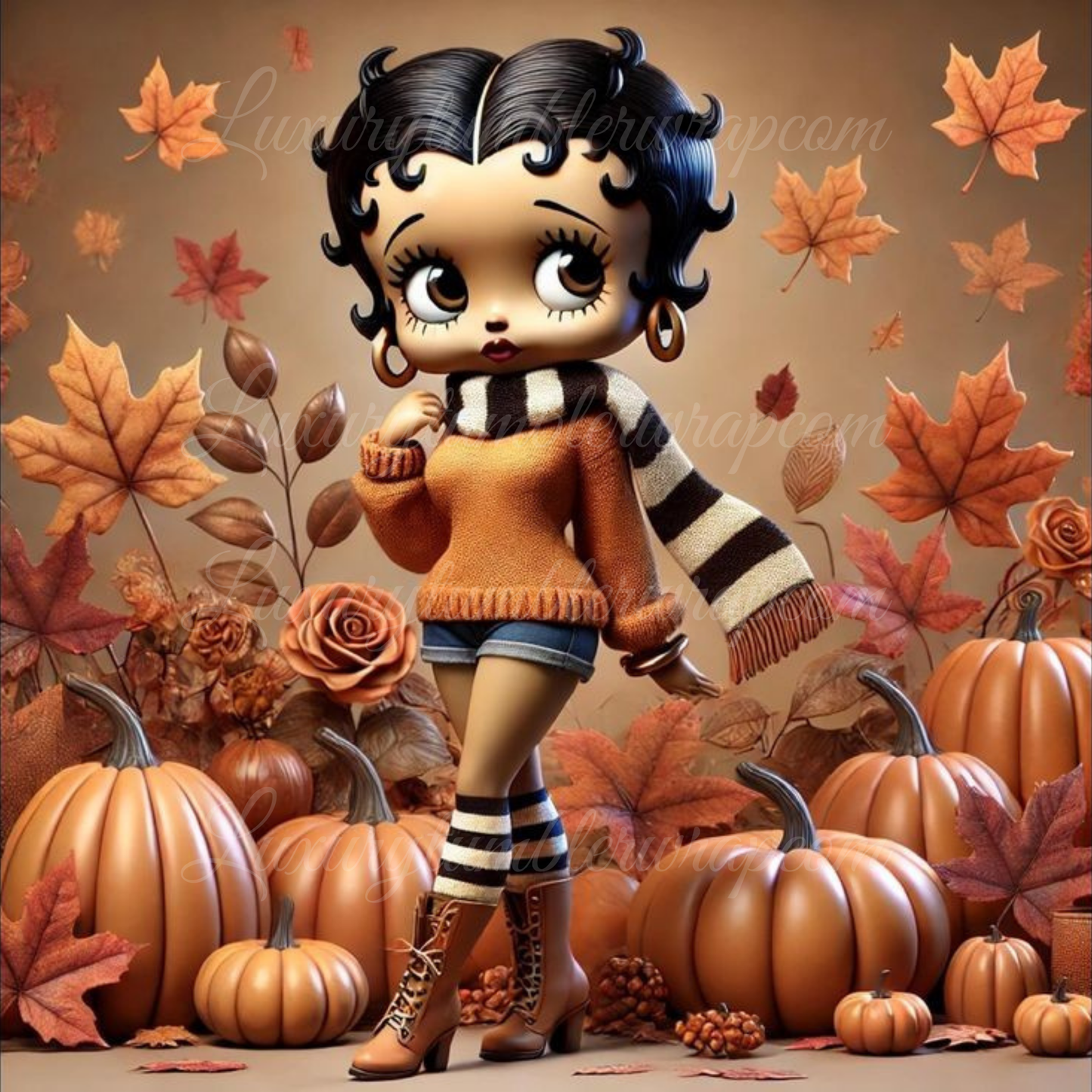 Betty Boop Digital Art Collection - Timeless Vintage Charm