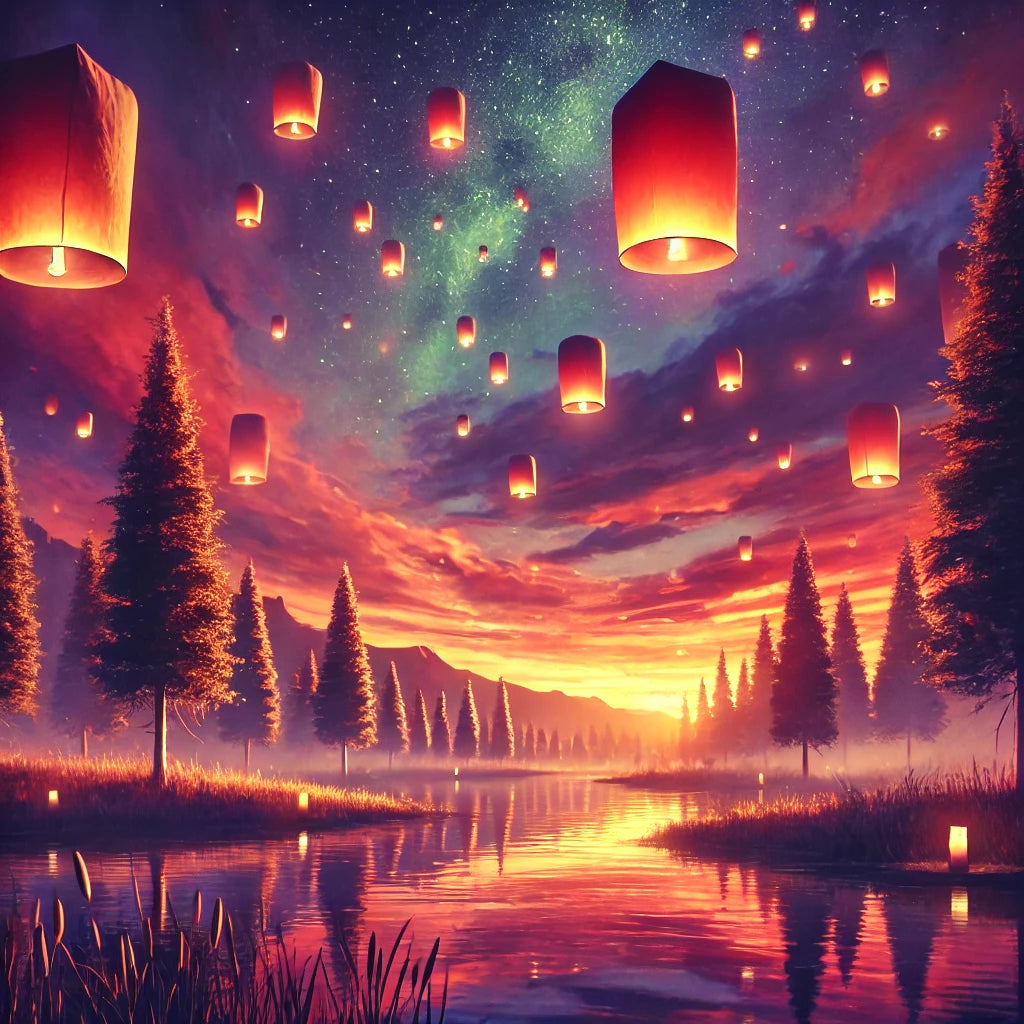 Surreal Dreamlike Golden Art at Twilight with Glowing Magical Wallpaper #art #ai #digitalart #DigitalSelling #digitartist