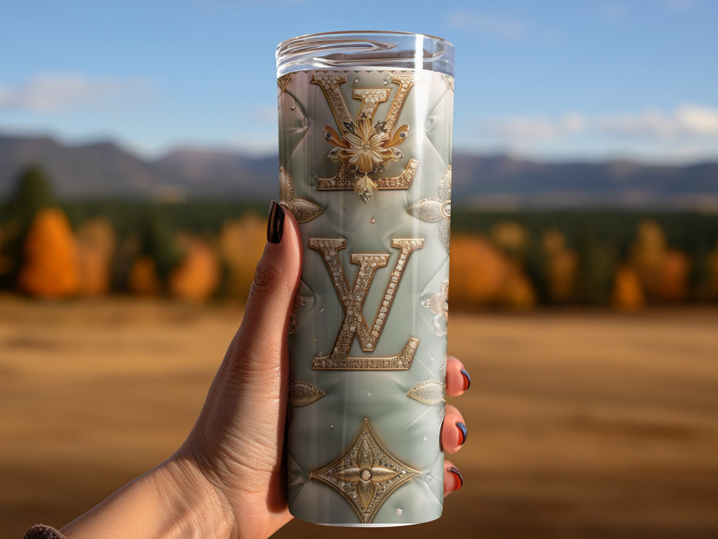 Green Monogram Lv Pattern Design Fashion Pattern, glitter Pattern, Fashion Louis Vuitton tumbler wrap, Tumbler Wrap,Inflated Tumbler Png,luxury tumbler,PNG bundle, Tumbler,Sublimation Designs,Tumbler Sublimation,sublimation Design, sublimation png