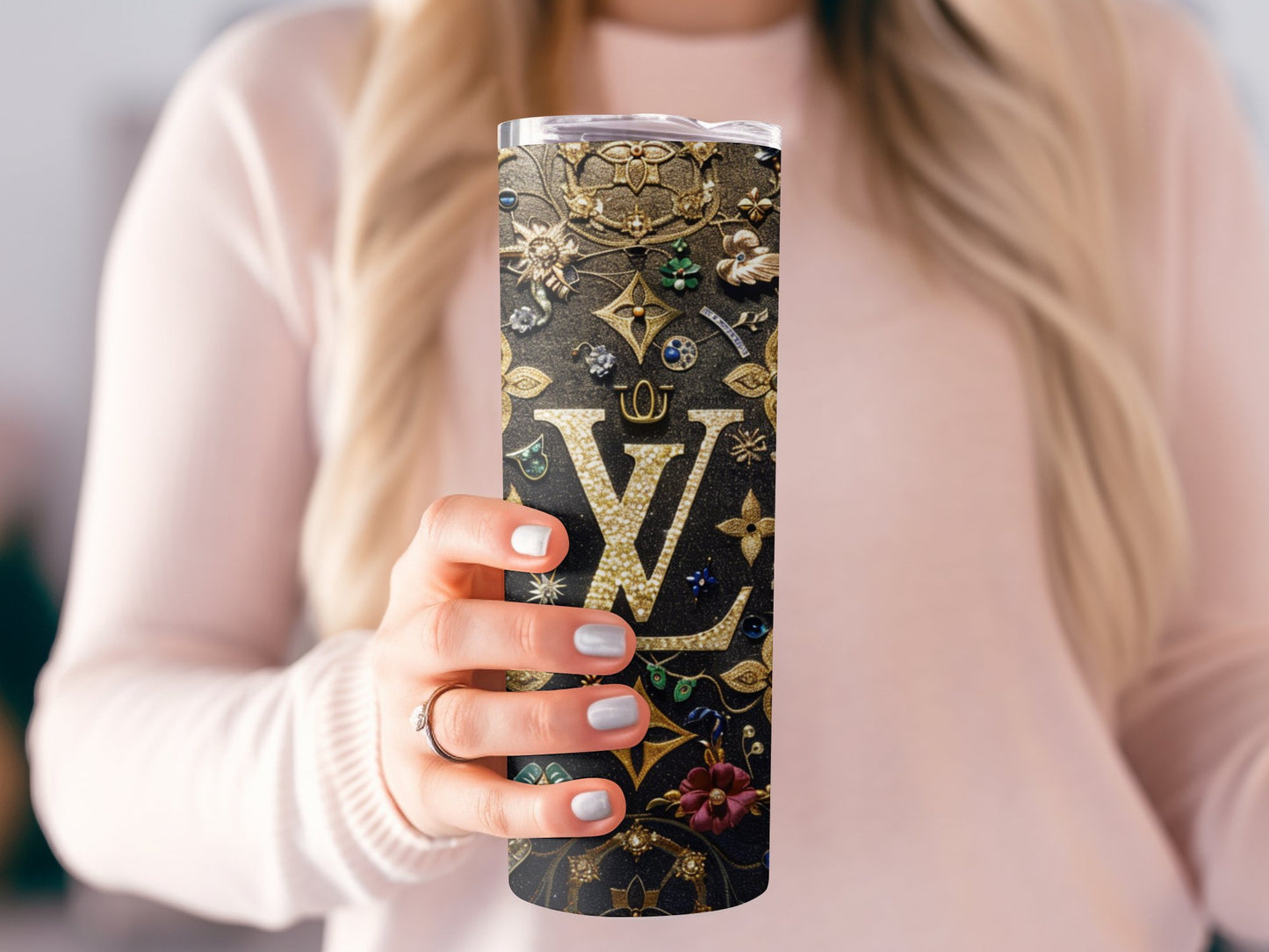 Louis Vuitton Tumbler Wrap Lv Seamless Pattern Louis Vuitton Tumbler Wrap Fashion Tumbler Wrap