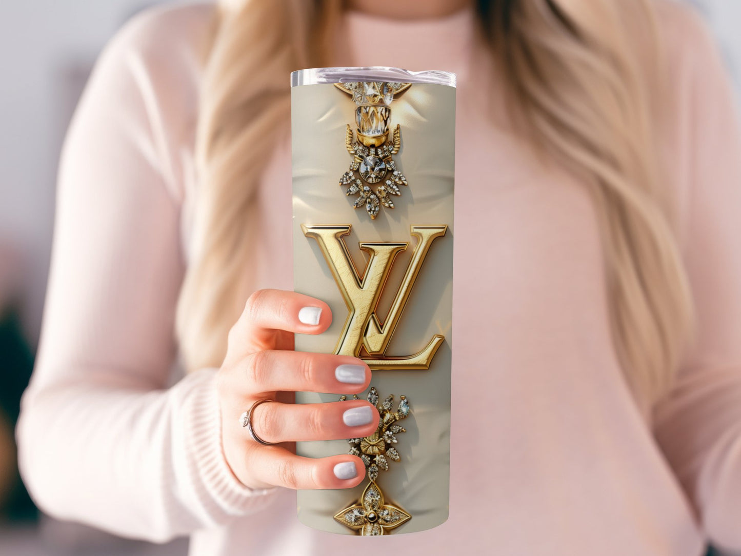 Louis Vuitton Tumbler Wrap Lv Seamless Pattern Louis Vuitton Tumbler Wrap Fashion Tumbler Wrap