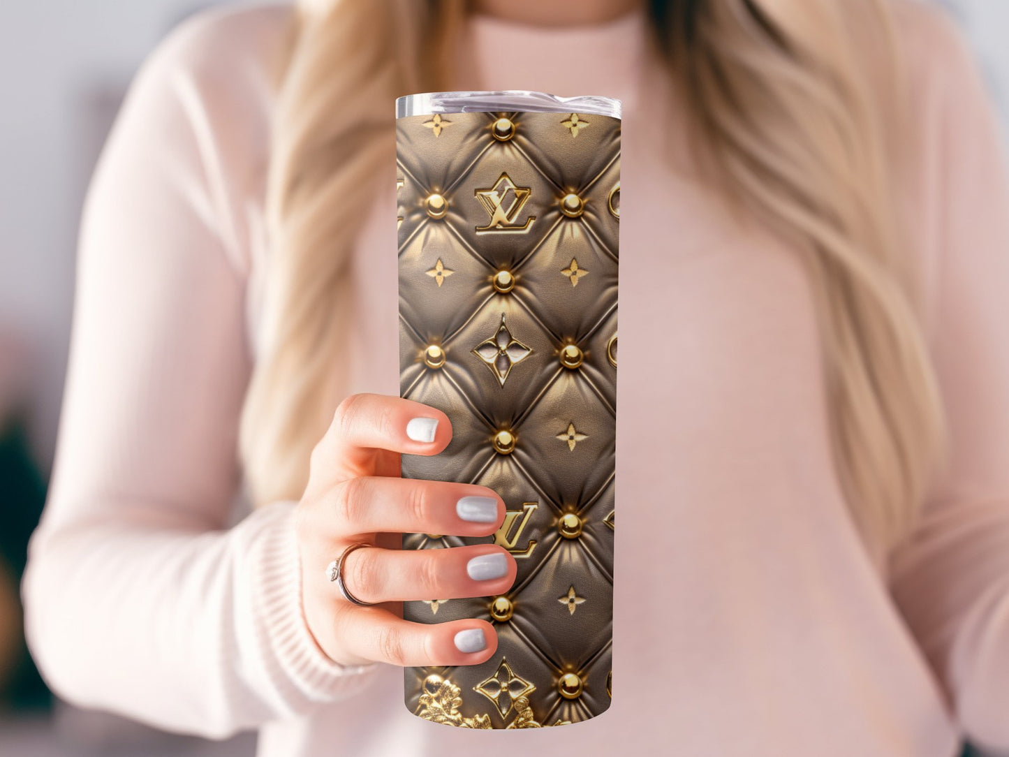 Louis Vuitton Tumbler Wrap Lv Seamless Pattern Louis Vuitton Tumbler Wrap Fashion Tumbler Wrap