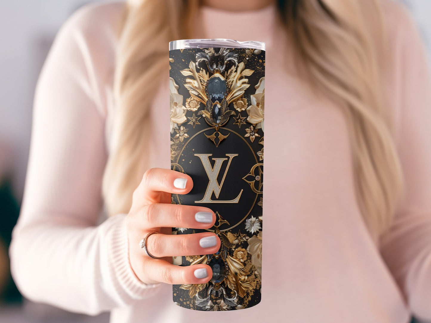 Louis Vuitton Tumbler Wrap Lv Seamless Pattern Louis Vuitton Tumbler Wrap Fashion Tumbler Wrap