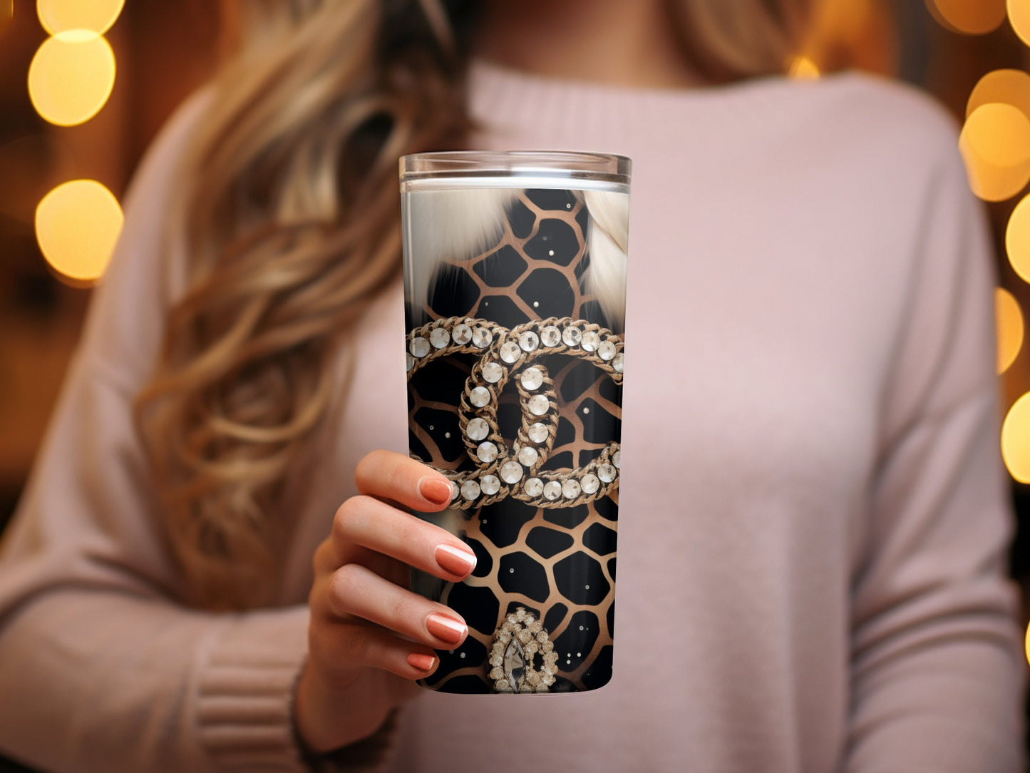 Chanel Tumbler Wrap Fashion Tumbler Wrap