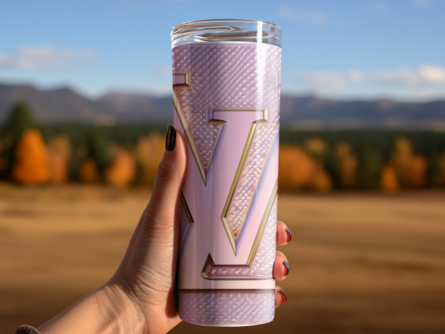 Gold Metallic Pink Louis Vuitton Tumbler Wrap Lv Seamless Pattern Louis Vuitton Tumbler Wrap Fashion Tumbler Wrap