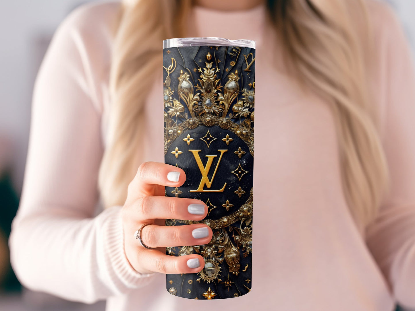 Louis Vuitton Tumbler Wrap Lv Seamless Pattern Louis Vuitton Tumbler Wrap Fashion Tumbler Wrap