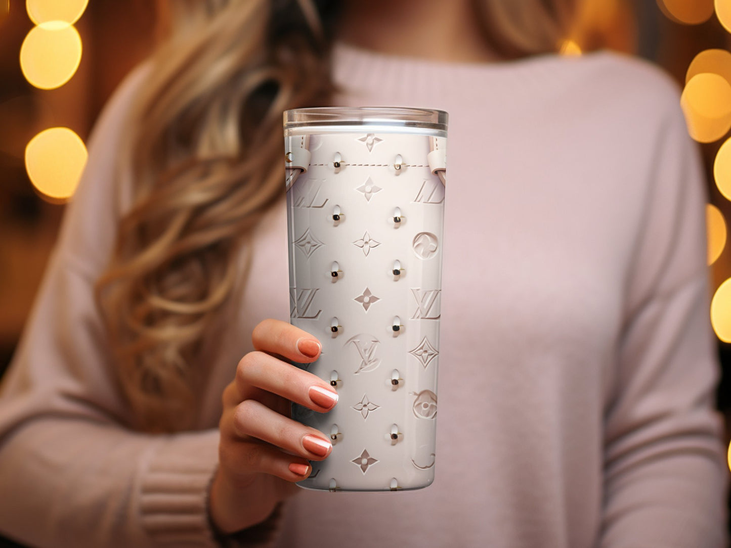 Lv Png Tumbler Wrap Fashion Tumbler Wrap Luxury Tumbler Wrap Glitter Tumbler Wrap