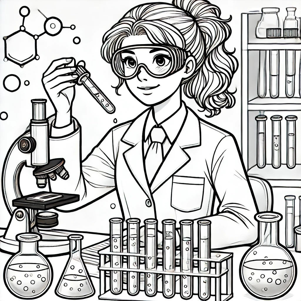 p 14pages STEM Adventures Coloring Book: Fun with Science, Technology, Engineering & Math!