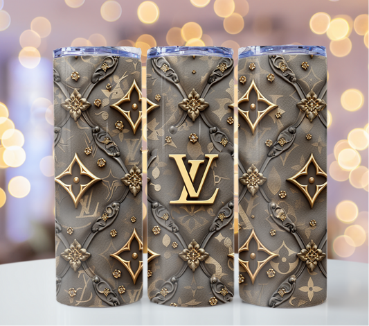 Louis Vuitton Tumbler Wrap Lv Seamless Pattern Louis Vuitton Tumbler Wrap Fashion Tumbler Wrap