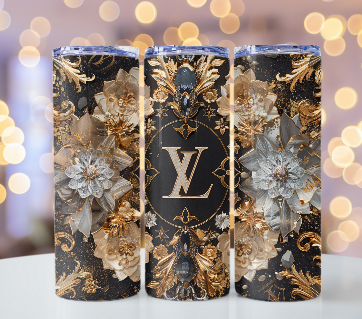 Louis Vuitton Tumbler Wrap Lv Seamless Pattern Louis Vuitton Tumbler Wrap Fashion Tumbler Wrap