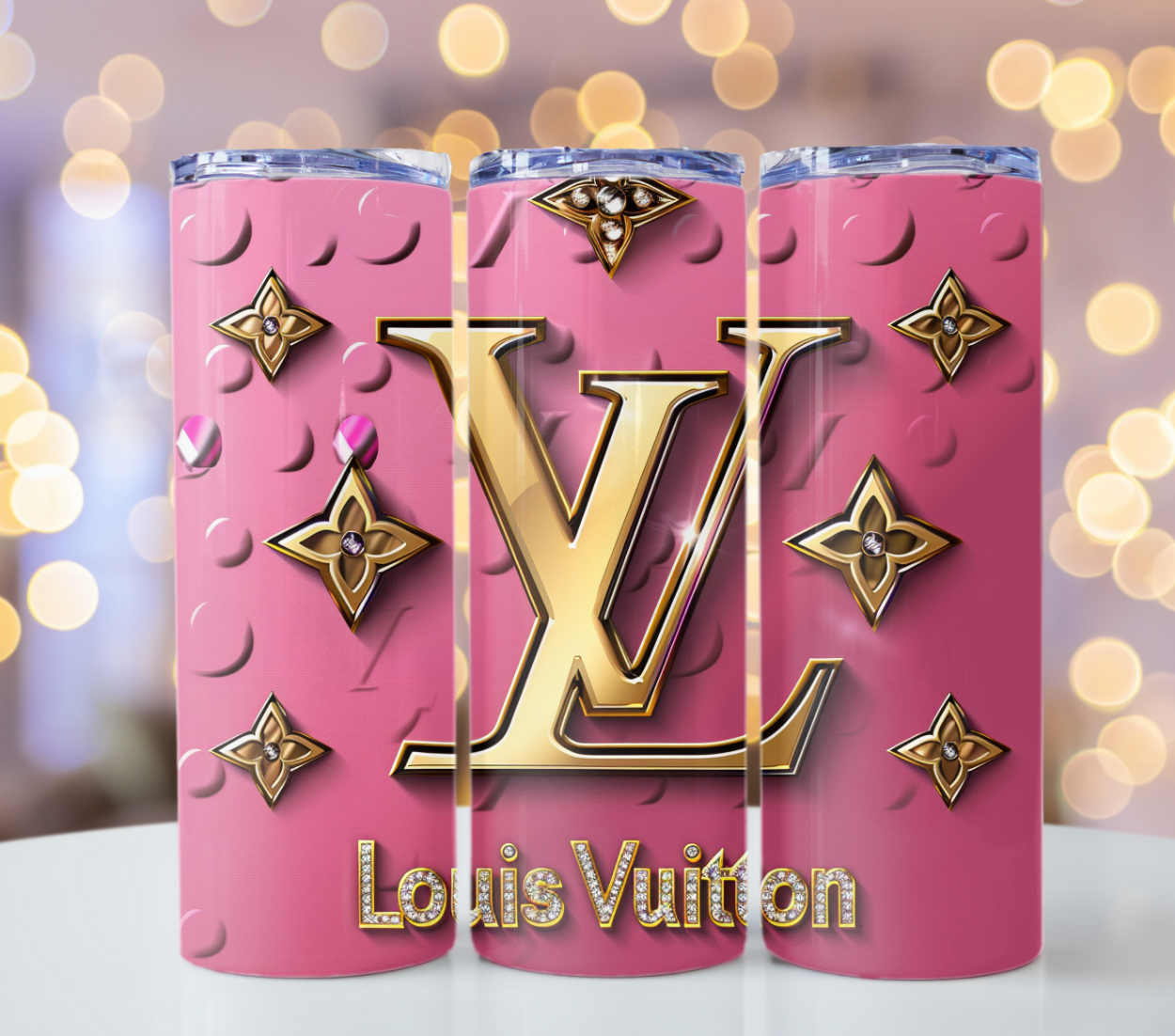 Pcs. 12PNG Bundle Sparkle Flower Gold Logo 20oz Skinny Louis Vuitton Tumbler Wrap Fashion Tumbler Wrap Luxury Tumbler Wrap Glitter Tumbler Wrap Chanel Tumbler Wrap