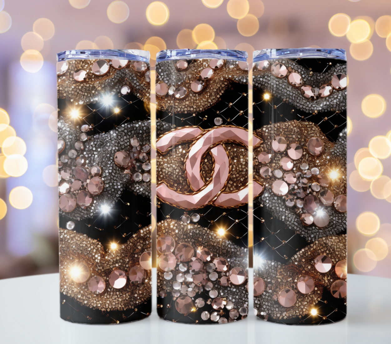 Pcs. 12PNG Bundle Sparkle Flower Gold Logo 20oz Skinny Louis Vuitton Tumbler Wrap Fashion Tumbler Wrap Luxury Tumbler Wrap Glitter Tumbler Wrap Chanel Tumbler Wrap