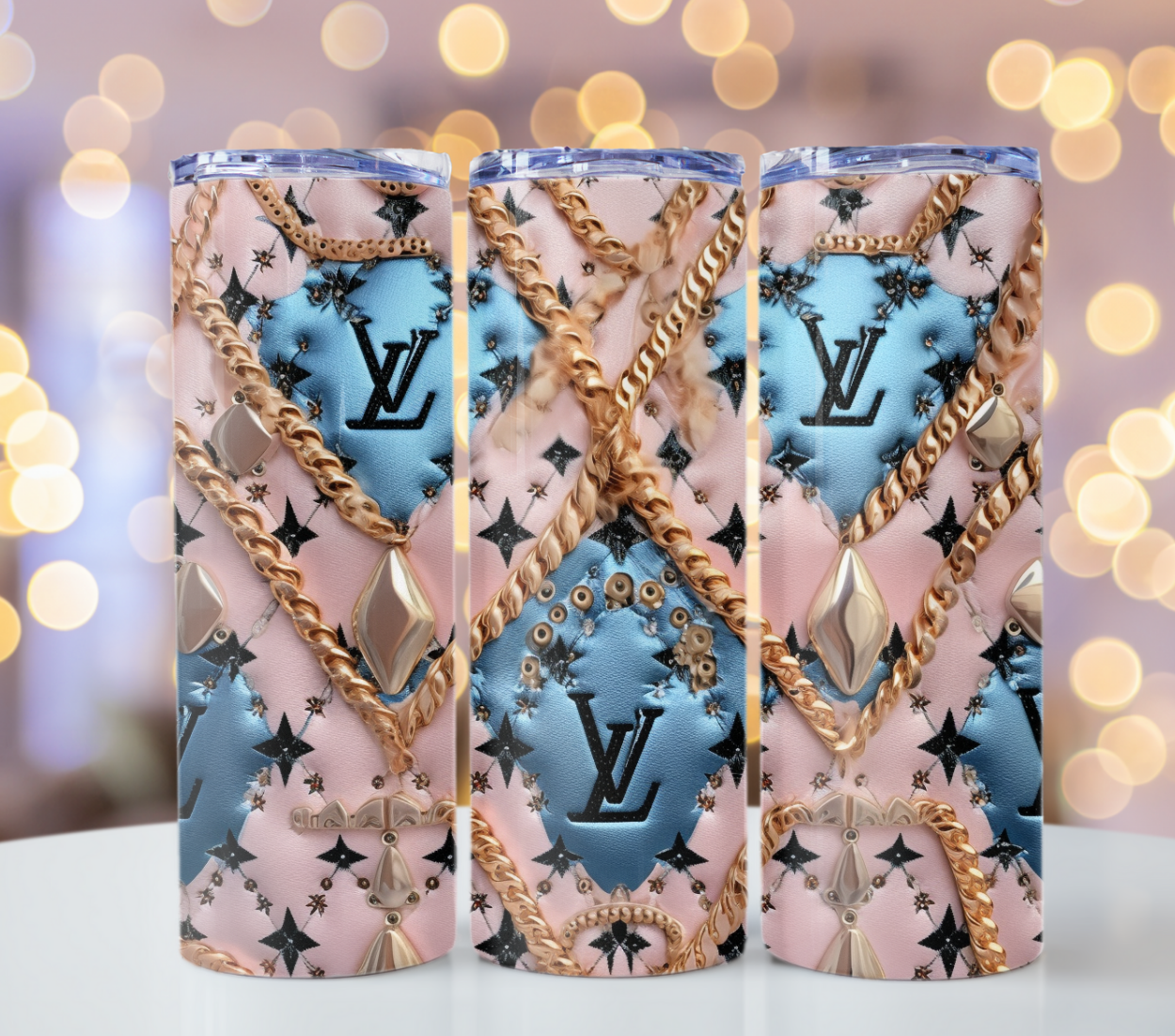 Pcs. 12PNG Bundle Sparkle Flower Gold Logo 20oz Skinny Louis Vuitton Tumbler Wrap Fashion Tumbler Wrap Luxury Tumbler Wrap Glitter Tumbler Wrap Chanel Tumbler Wrap